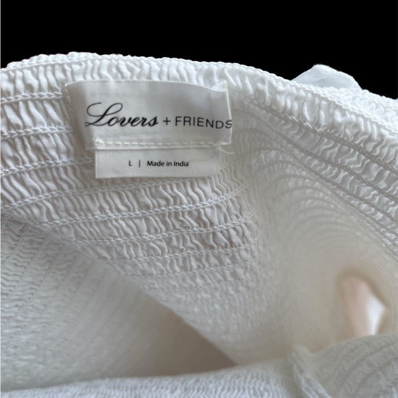 🔥 HOST PICK! 🔥 Lovers + Friends strapless romper - 100% cotton - Picture 7 of 8